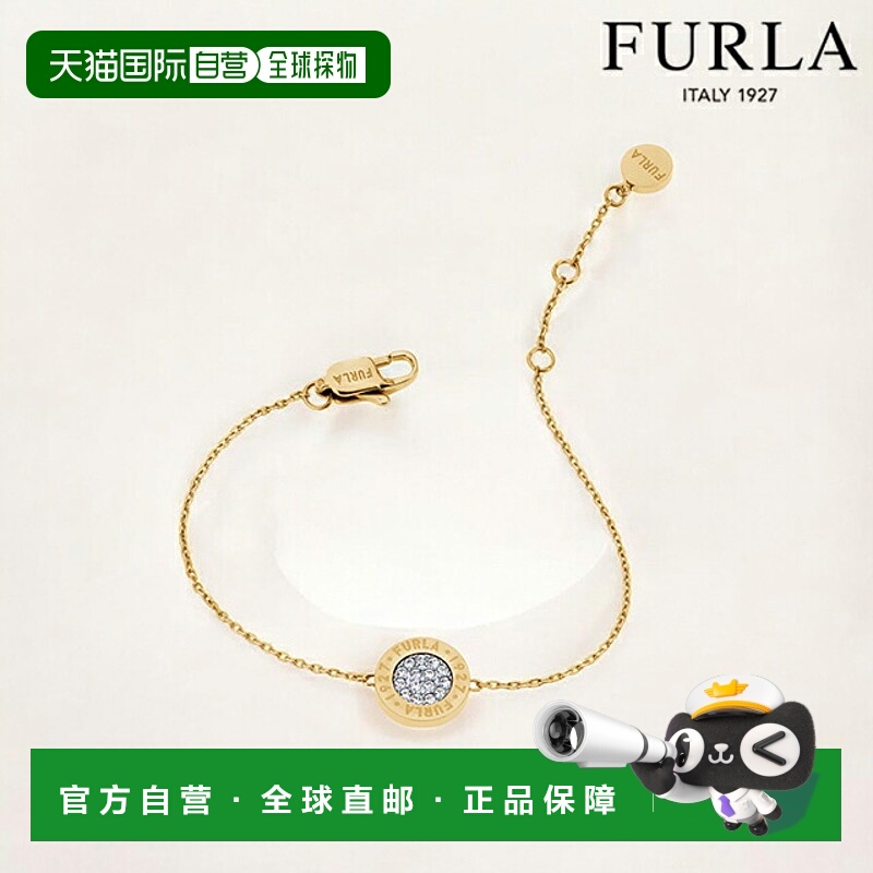 日本直邮FURLA 手链女士 SIGILLO 不锈钢 FJ1120BTU 黄金首饰