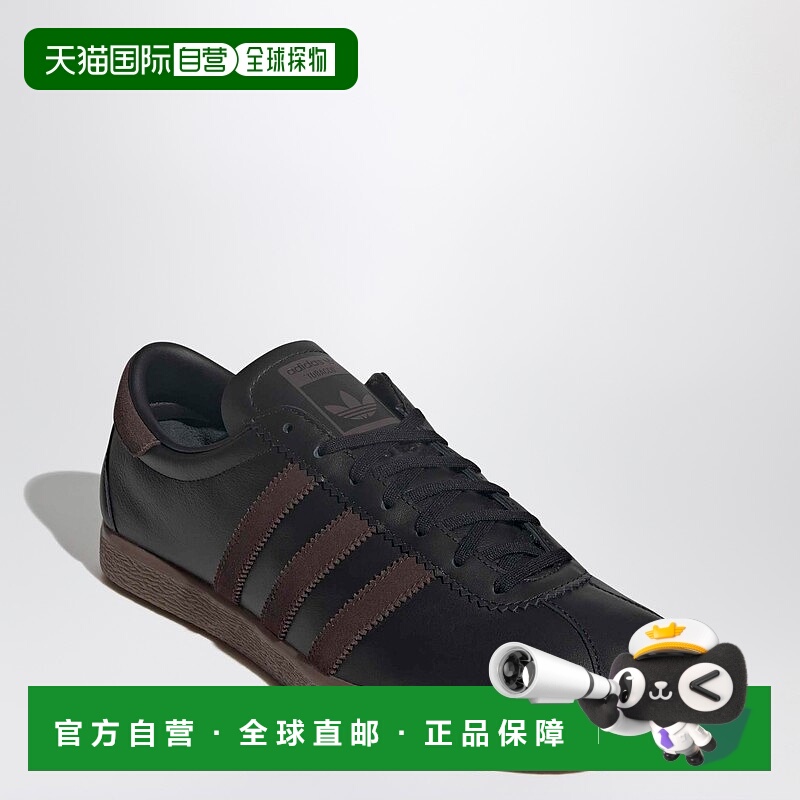 1h可退 香港直邮潮奢 Adidas 男士 Core Black/Dark Brown/Gum 烟