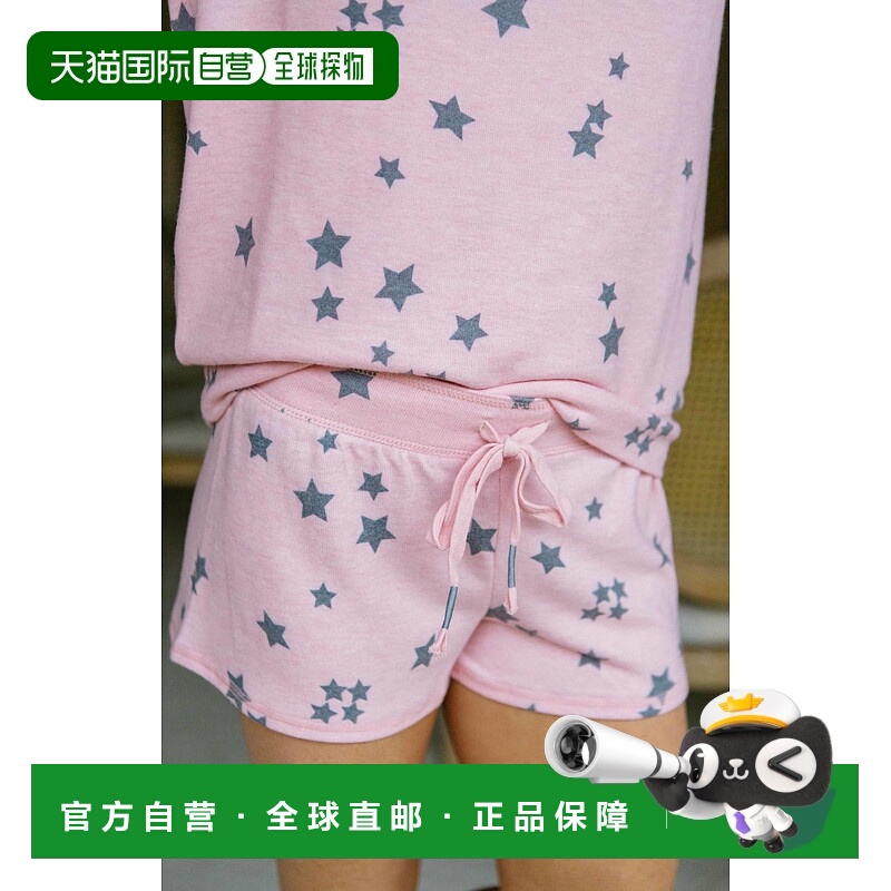 自营 pj salvagePeachy Party Short In Blush - 腮红 美国奥莱直