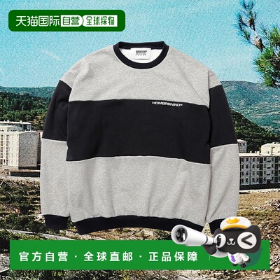 日本直邮HOMBRE NINO 双面圆领 Ombre Niño 运动套头衫 22aw 22fw