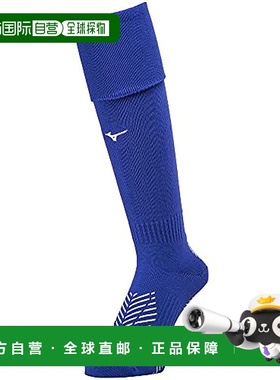 【日本直邮】Mizuno美津浓 足球长袜 冲浪蓝 23-25cm  P2MX2501