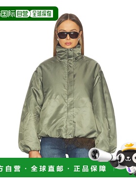 1h可退 香港直邮ANINE BING 女士 Cyrus 夹克 A0111771 green绿色