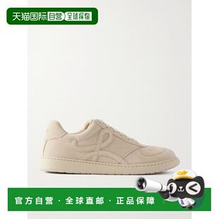 1h可退 香港直邮LOEWE 罗意威 女士 Jambo logo-appliqued 绒面革