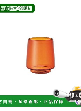 【日本直邮】KINTO Glass SEPIA 玻璃杯 370ml 琥珀色 21747
