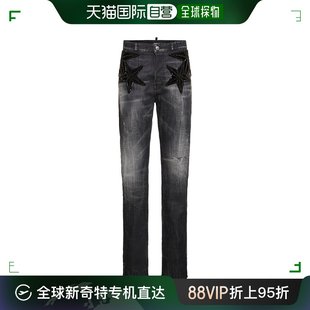 Dsquared2 二次方 女士 香港直邮潮奢 642装 饰星星高腰牛仔裤