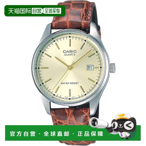 【日本直邮】Casio卡西欧 手表 男款指针式黑色MTP-1175E-9AJH