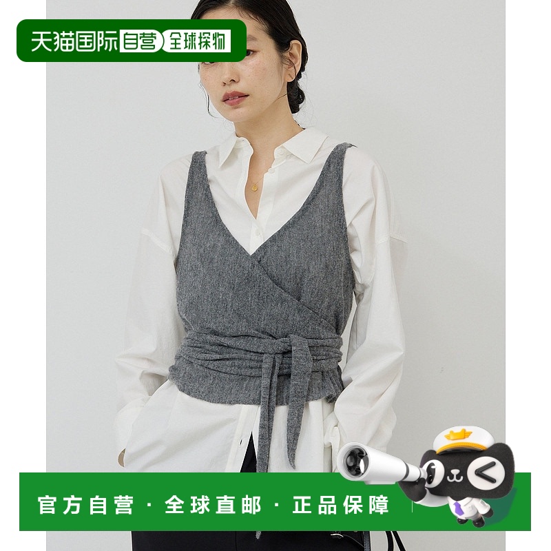 1h可退 日本直邮GALLARDAGALANTE 女装 优雅卡什卡爾針織背心 柔