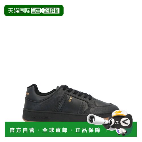 香港直邮Saint Laurent 圣罗兰 男士 运动鞋 black黑色 舒适时尚