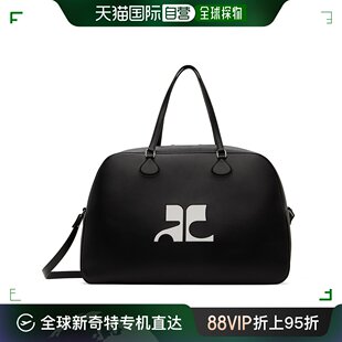 黑色 Heritage Courreges Leather Weekender 女士 香港直邮潮奢