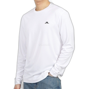 韩国直邮J.LINDEBERG 阿德 T 恤 LS (AMJT08912-0000) 长袖