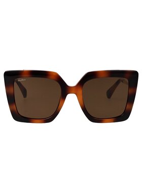 MAX MARA 女士眼镜 MM0051S53E SS2025 棕色 MM0051/S