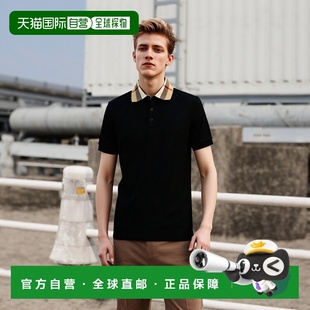 香港直邮BURBERRY AW2024 男士 8071620CODYA1189 黑色 T恤 1h可退