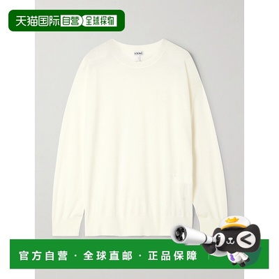 1h可退 香港直邮潮奢 LOEWE 罗意威 女士 刺绣羊毛毛衣 S359Y14KH