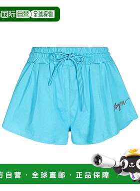香港直邮MSGM 松紧腰短裤 3641MDB72247002