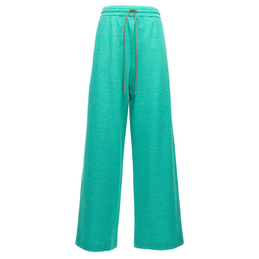 MAX MARA 女士休闲裤 EOLIE003 SS2023 绿色 'Eolie' pants