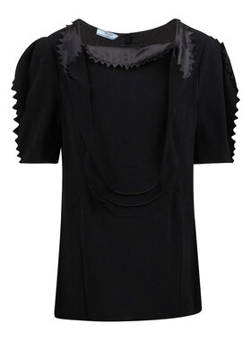 PRADA 女士背心吊带 P991MSOOO15VRF0002 AW2025 黑色