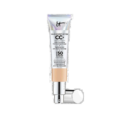 欧洲直邮It Cosmetics依科美CC霜粉底液32ml遮瑕款经典小银管正品
