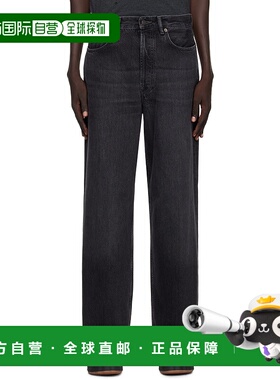 1h可退 香港直邮Acne Studios 艾克妮 男士 黑色褪色牛仔裤 C0009