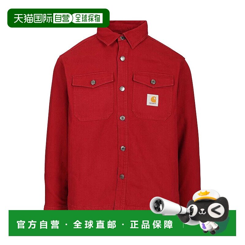 香港直邮CARHARTT WIP 男士衬衫 I035305H8XX AW2025 红色 'Selby