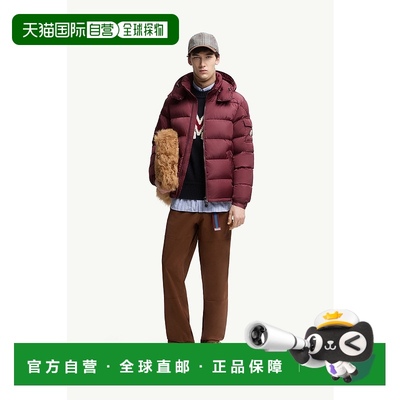 欧洲直邮MONCLER (2025) Moncler Maya 连帽短款羽绒服夹克袖子
