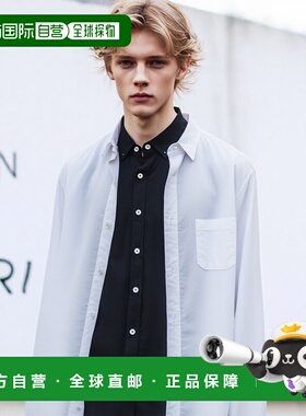 香港直邮PRADA 男士衬衫 UCN624OOO10IVF0009 AW2025 白色