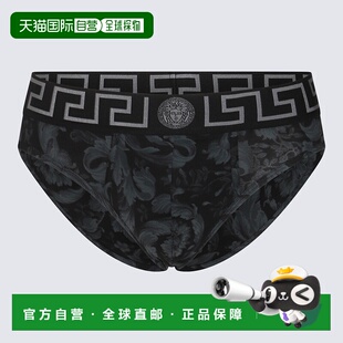 男士 黑色三角裤 内裤 10013831A111885B050 香港直邮VERSACE