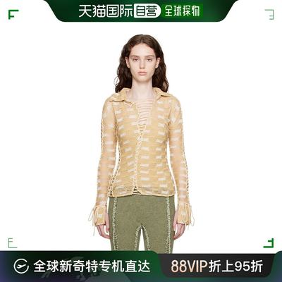 香港直邮潮奢 ISABOULDER 女士 米色 Expandable 衬衫 SS23TP16