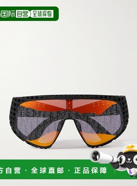 1h可退 香港直邮潮奢 DIOR 迪奥 男士 3D M1U 圆框纹理醋纤太阳眼