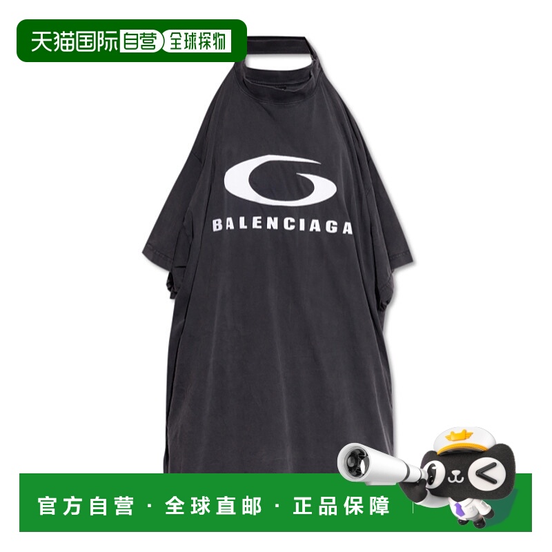 香港直邮BALENCIAGA 女士连衣裙 808281TRVF21041 CO 黑色 Dress