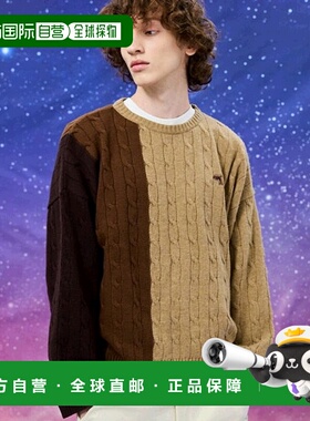 韩国直邮WAIKEI韩国小众设计师狗狗图案时尚日常毛衣YK22FWKN05