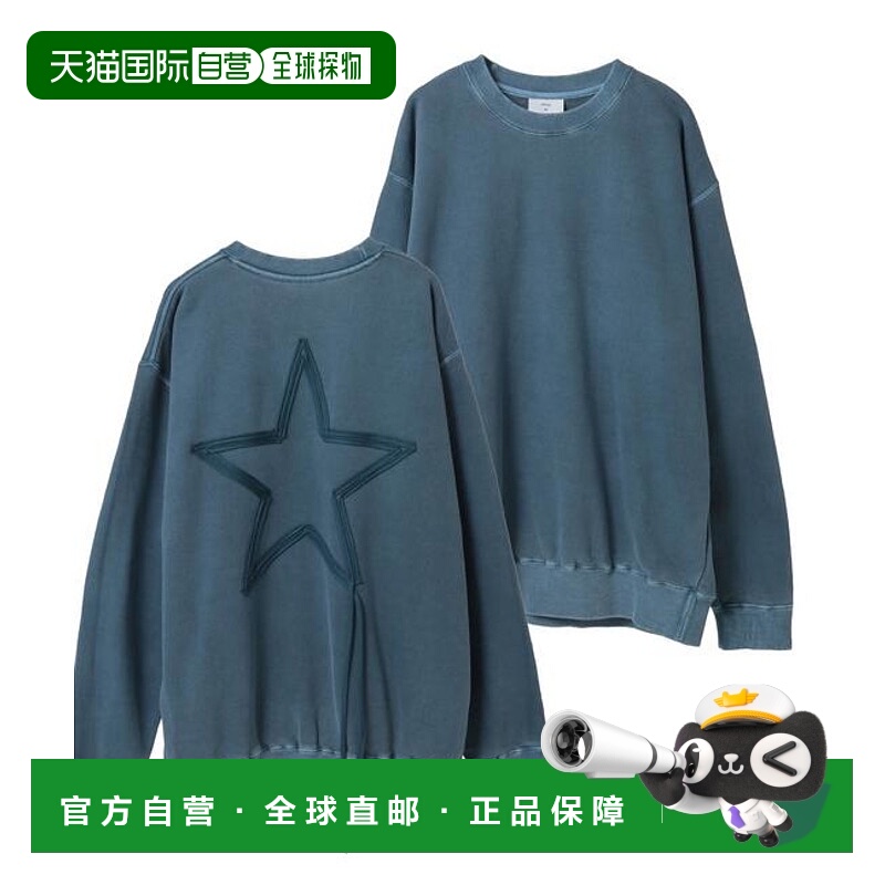 1h可退 日本直邮CONVERSE TOKYO PIGMENT染色星形印花休闲卫衣