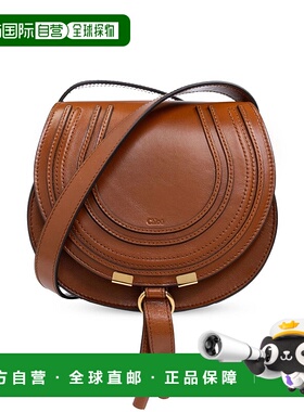 1h可退 香港直邮CHLOÉ 女士斜挎包 C24AS680N5726M CO 棕色 MARCI