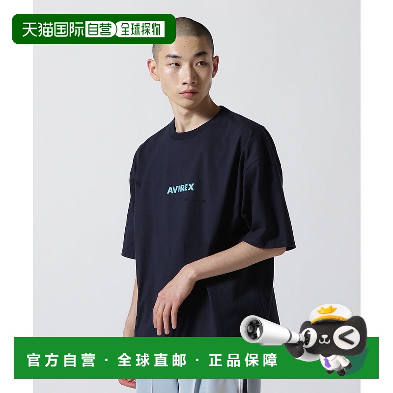 日本直邮AVIREX CORE LOGO EMBROIDERY T恤 [AV1129EM020537]