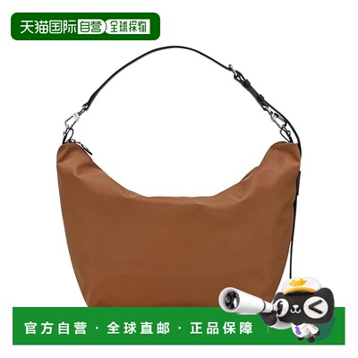 自营1h可退 欧洲直邮LONGCHAMP珑骧 女士棕色Le Slouchy 单肩包
