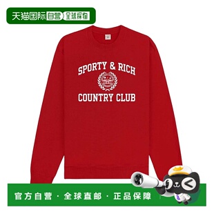 卫衣 香港直邮Sporty 圆领长袖 Rich ST071606218RE15