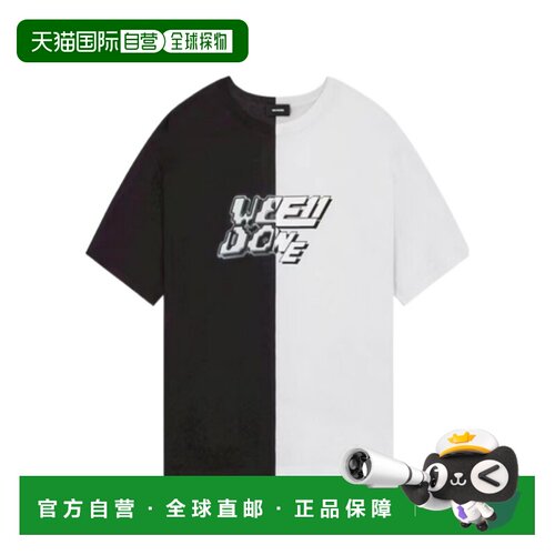 WE11DONE 男士T恤 WDTT122558UBW潮流穿搭时尚高 【付后1h可退】