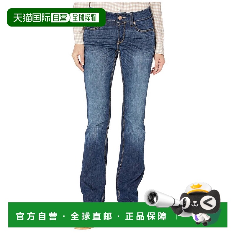 1h可退 【美国直邮】Ariat|REAL Lita 靴型 Rosa 牛仔裤