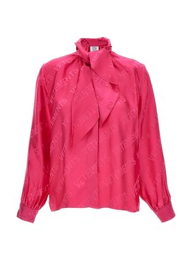 Vetements 维特萌 女士 'Monogram' 衫 WE54SH100HHOTPINK