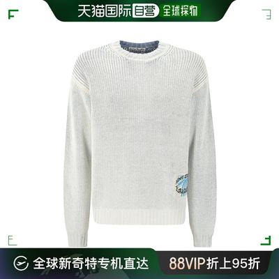 香港直邮潮奢 Acne Studios 艾克妮 男士 徽标贴片长袖针织毛衣 B