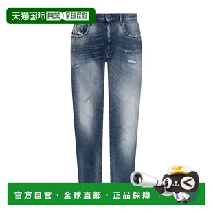 男士 蓝色 牛仔裤 AW2024 腰带环牛 A0356209J6101 香港直邮DIESEL