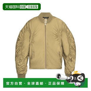 日潮跑腿ON昂跑 1wf3111 女士保暖宽松飞行员夹克