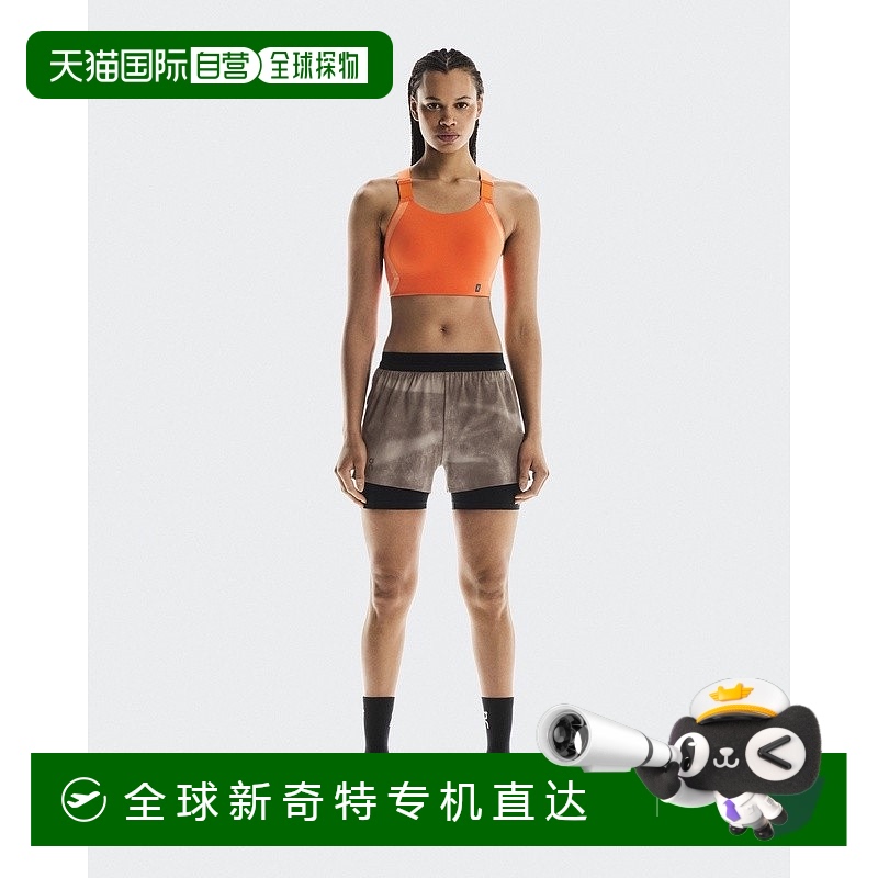 欧洲直邮On昂跑 Performance系列女士炭渣色/黑色再生聚酰胺沙漠