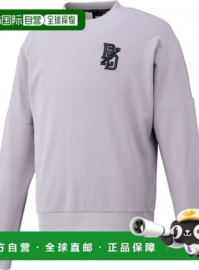 日本直邮ZETT 男士棒球长袖防风衣圆领卫衣 BOS75204