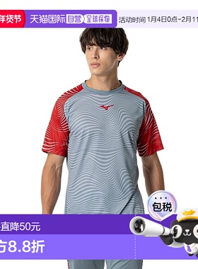 日本直邮MIZUNO-美津岛（男子，女子）足球穿着田野衬衫短袖T恤P2
