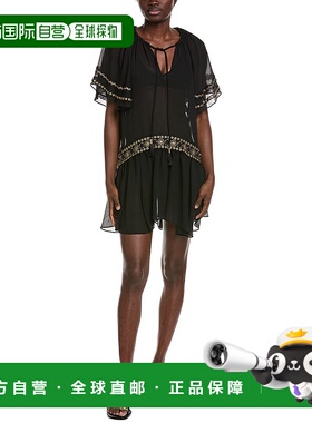 自营 Ramy Brook Whitley Mini Dress - black 美国奥莱直发