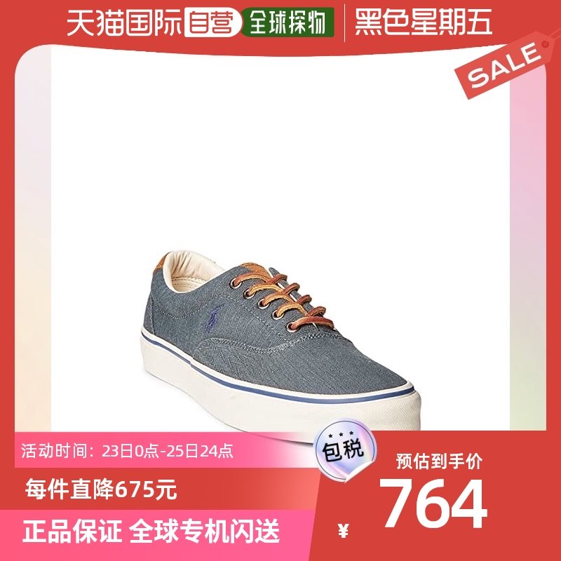 香港直邮潮奢 Polo Ralph Lauren 男士Keaton-Pony 运动鞋