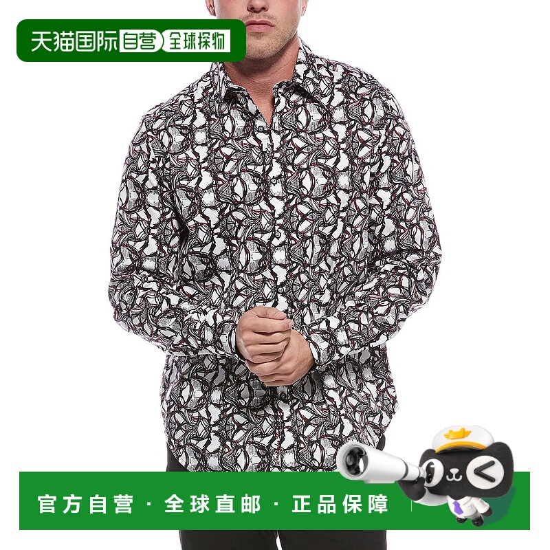 自营Robert Graham Gifford Woven Shirt - white multi 美国奥莱