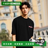 1h可退 MT25SM03M001 韩文字母图案宽松T恤 日本直邮WEGO 男女同款