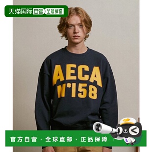 韩国直邮AECA 男士卫衣AWCMFWBBTSSOV002A5LB OVERSIZE TEAM AECA
