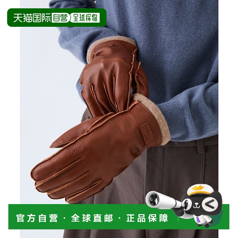 韩国直邮HAZZYS MEN ACC 男士手套  HJGV4F125W2